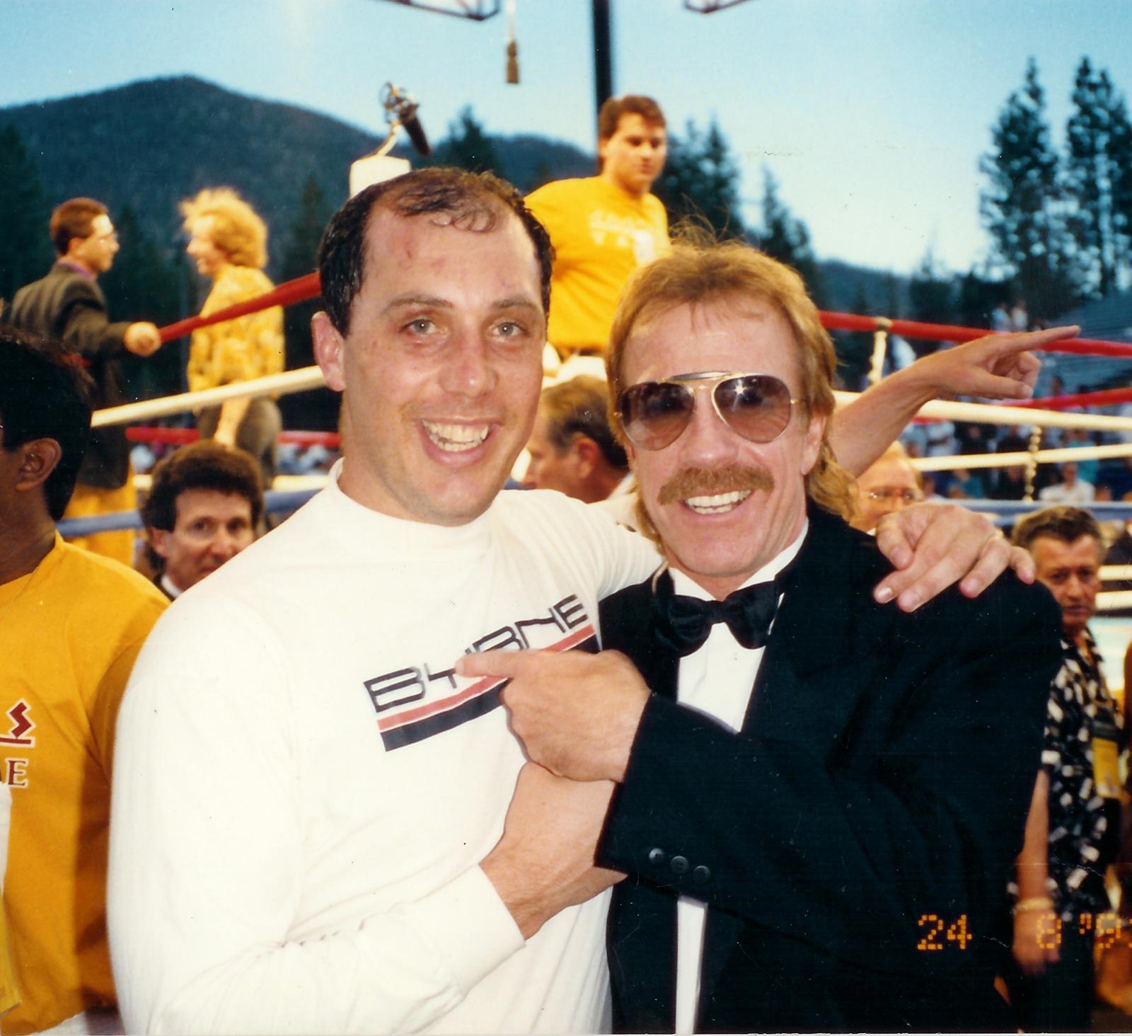 With Chuck Norris