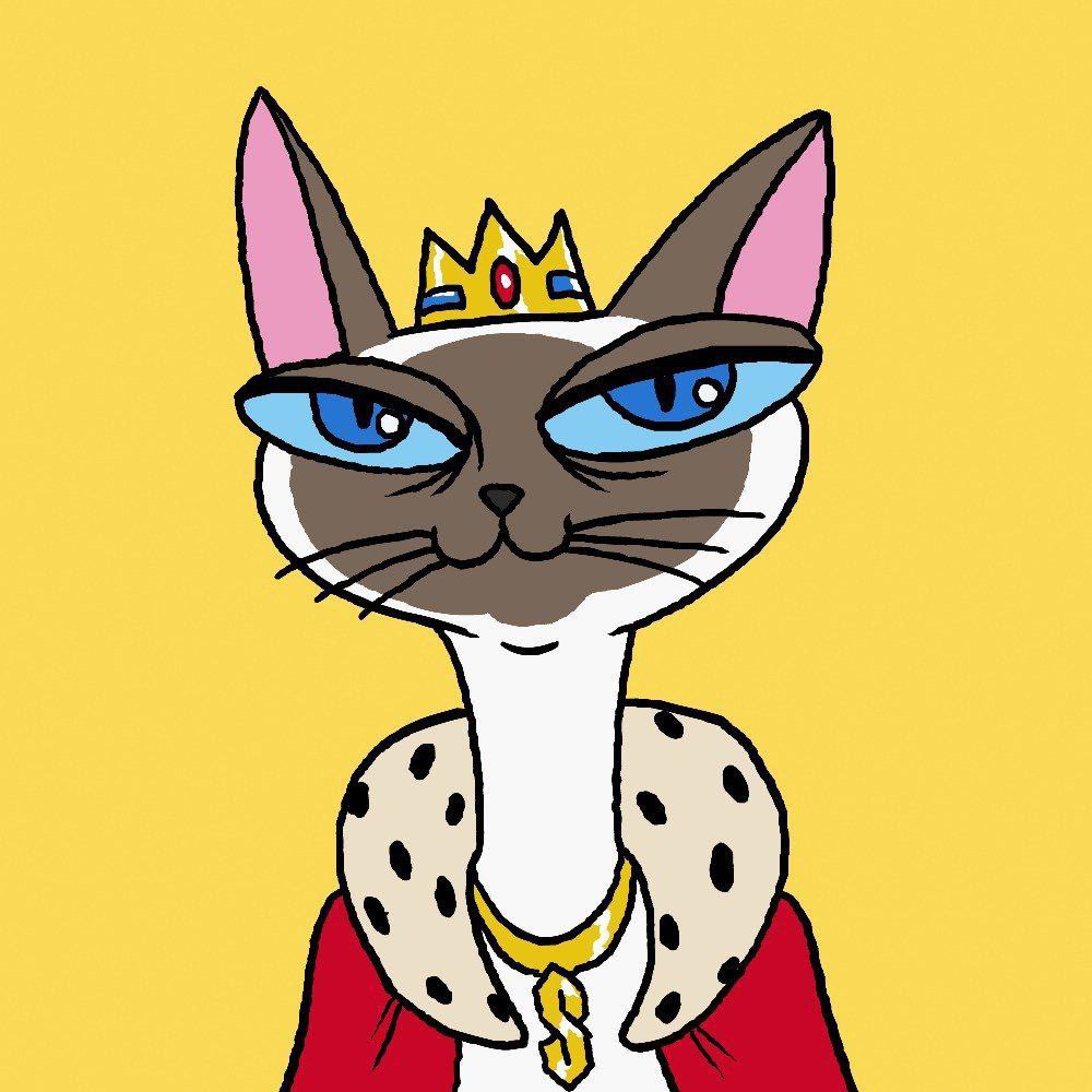 SiamTheCat Royal Portrait