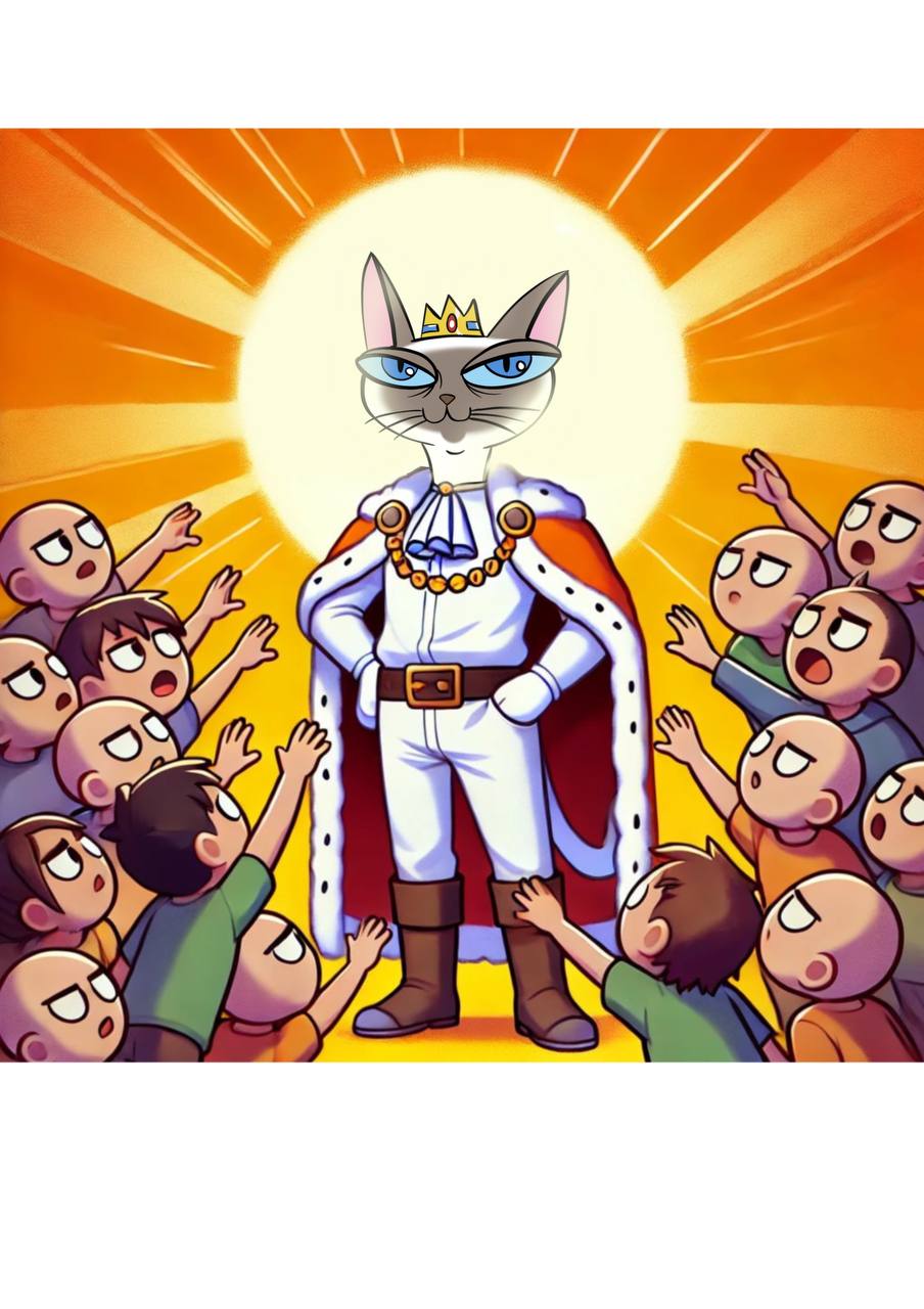 SiamTheCat as King