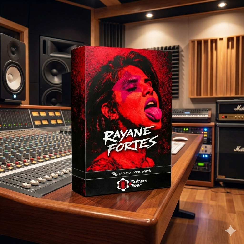 Rayane Fortes Signature Tone Pack em estúdio profissional