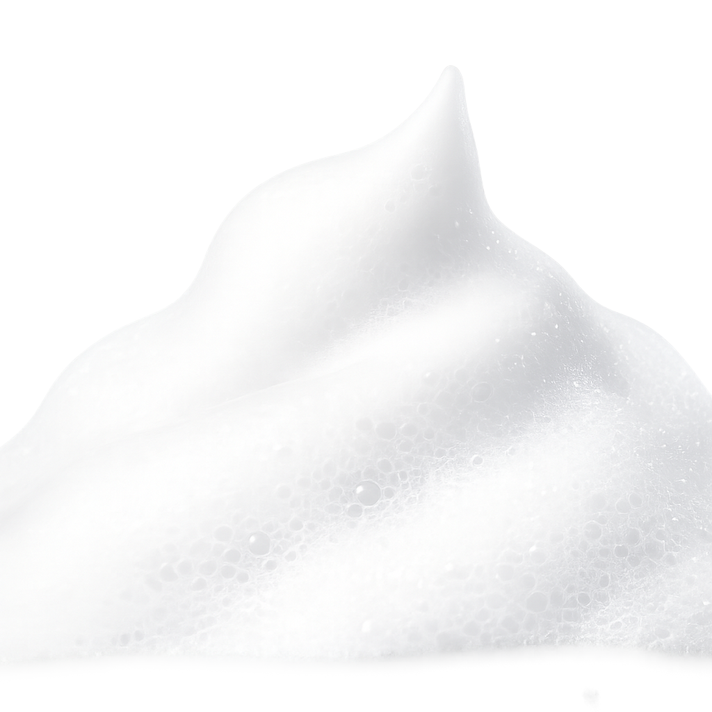 Sensitive Foaming Wash - Foam texture