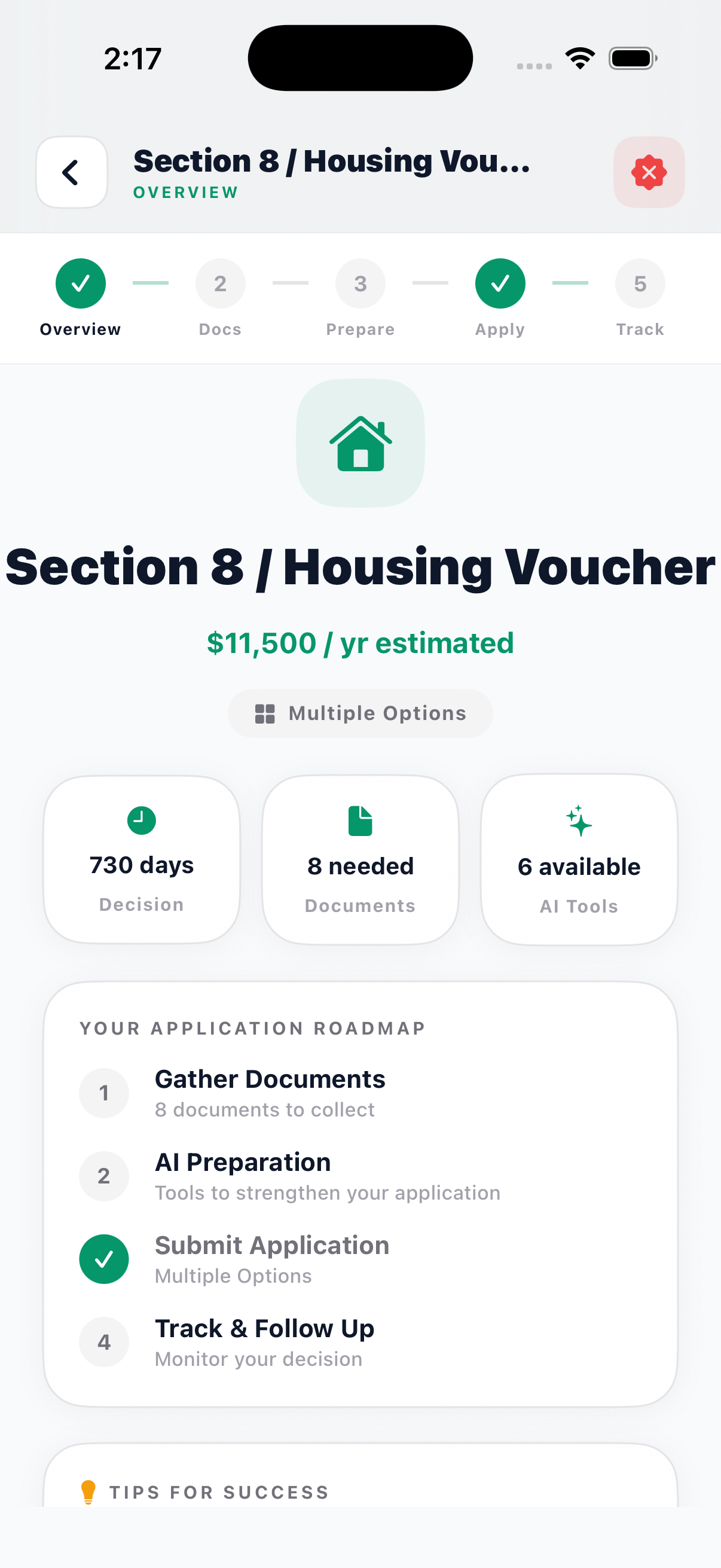 BenefitNow AI application roadmap