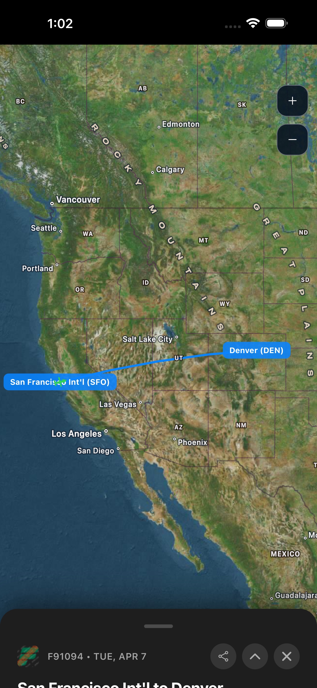 Live map tracking