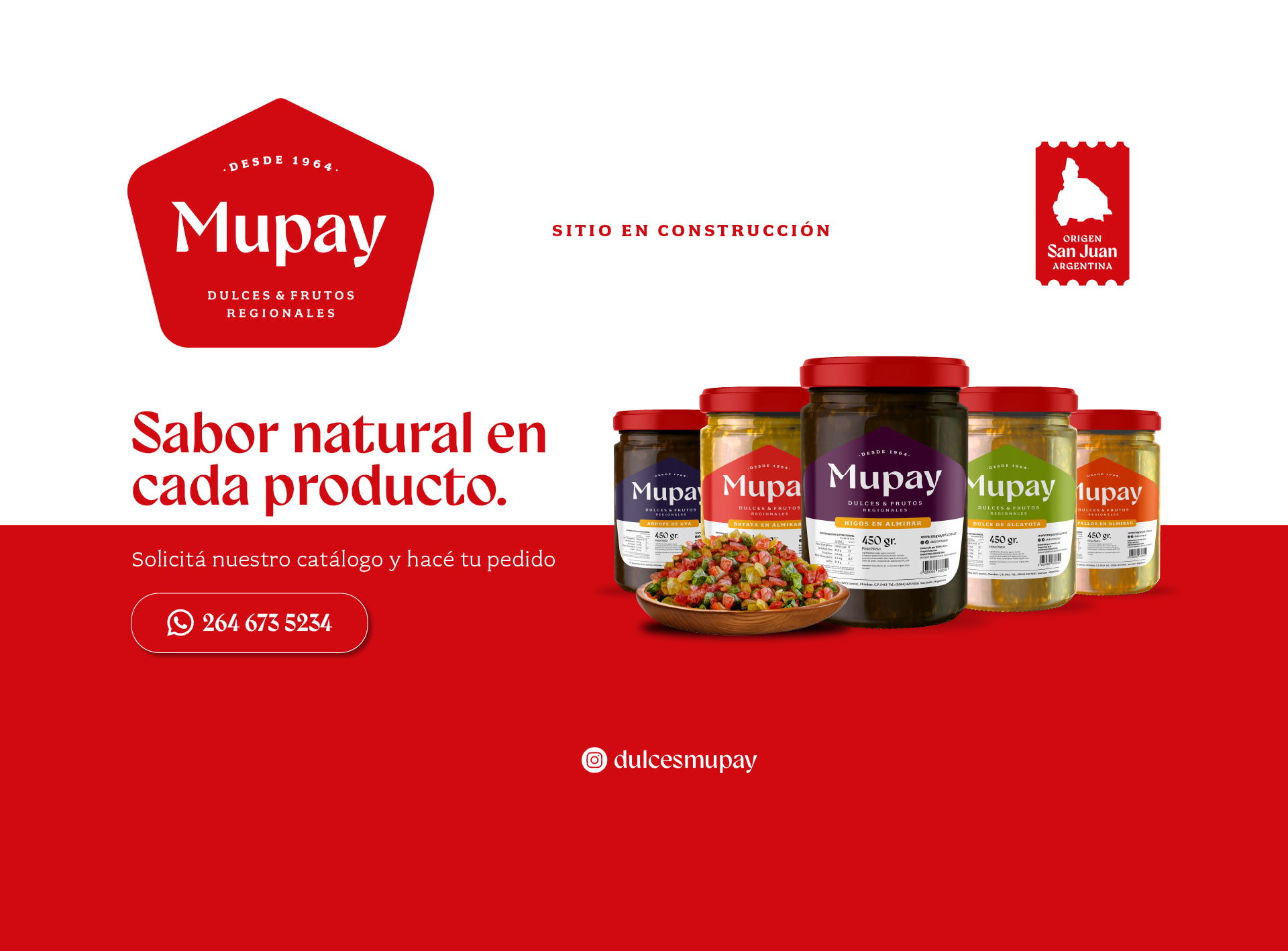 Mupay - Dulces y Frutos Regionales - Sitio en Construcción