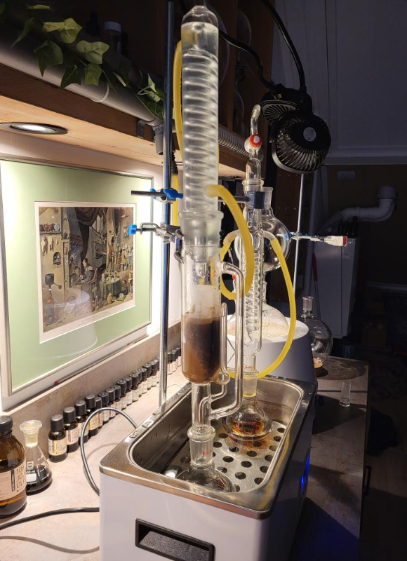 Spagyric distillation apparatus