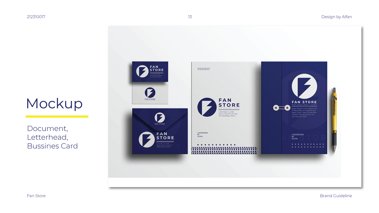 Fan Store portfolio project