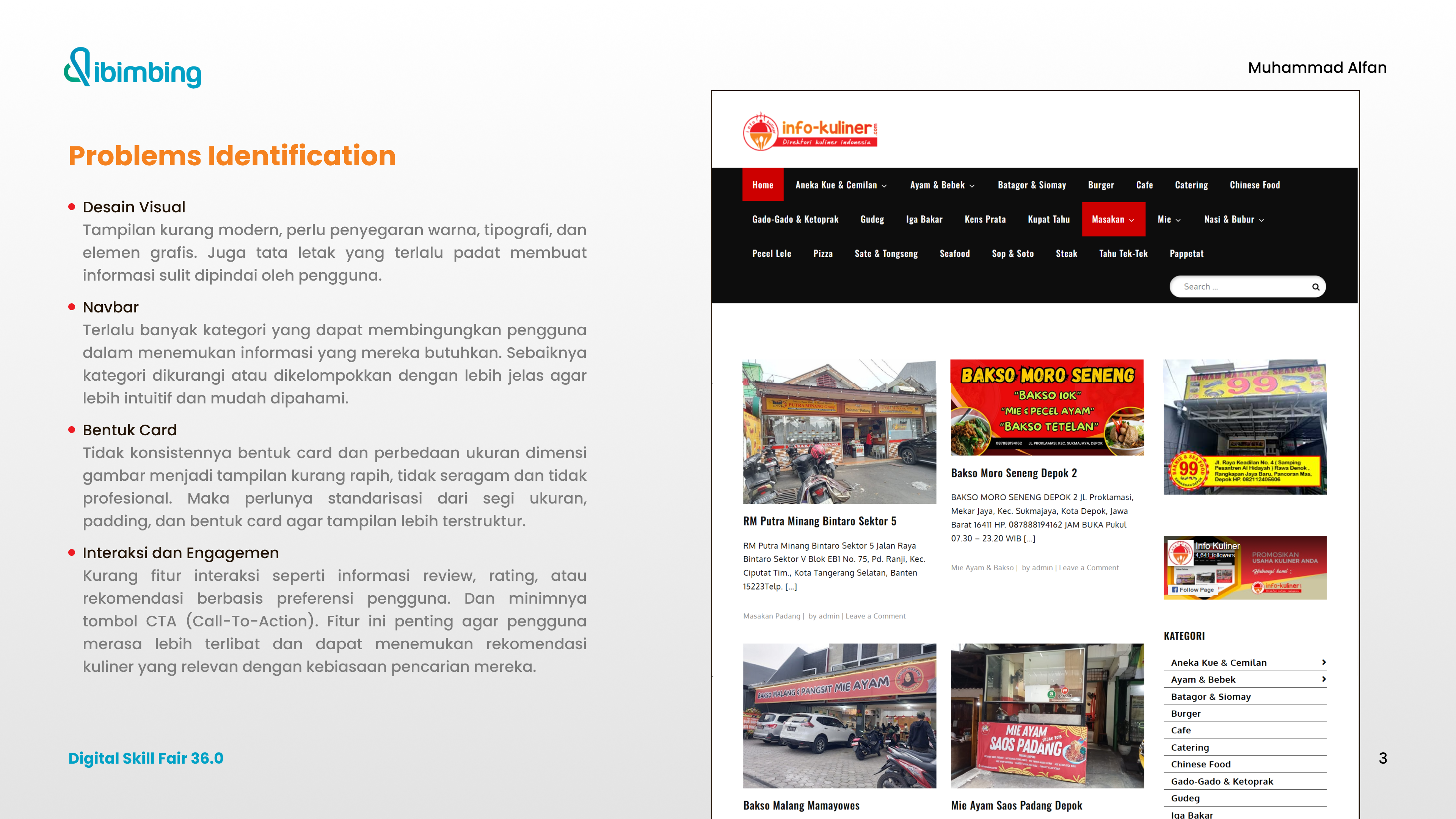 Info-Kuliner project view 4