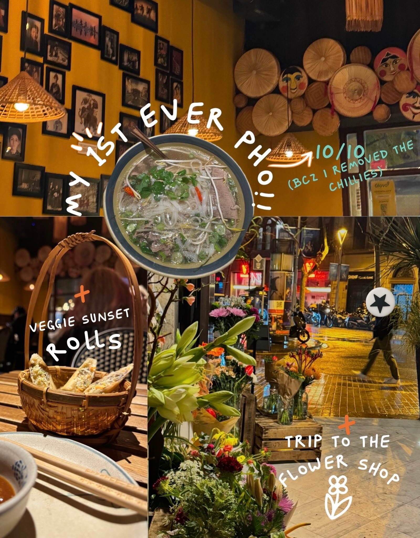 Vietnamese food and travel moments