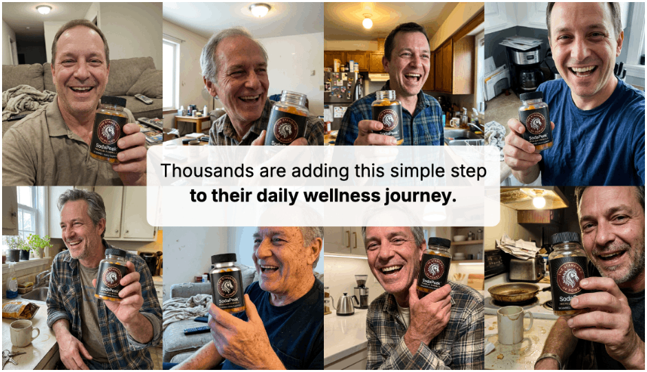 SodaPeak customer review collage