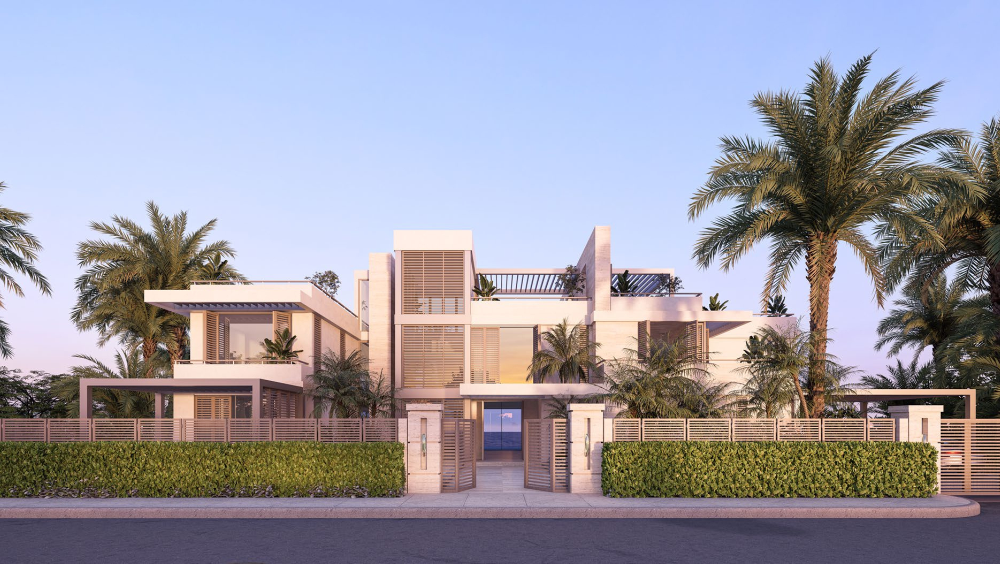 SouthMED - مدخل فيلا فاخرة