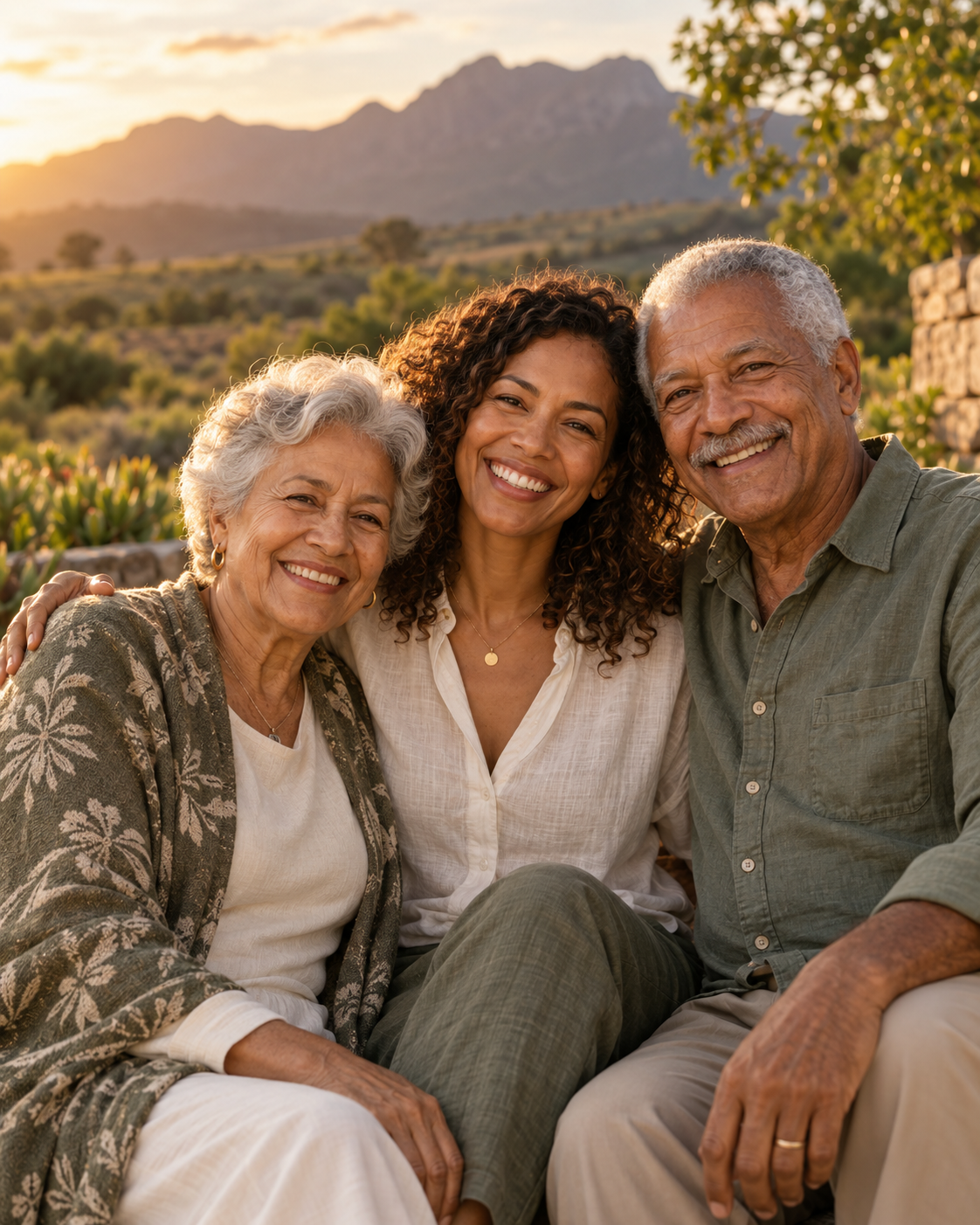 A multigenerational South African family