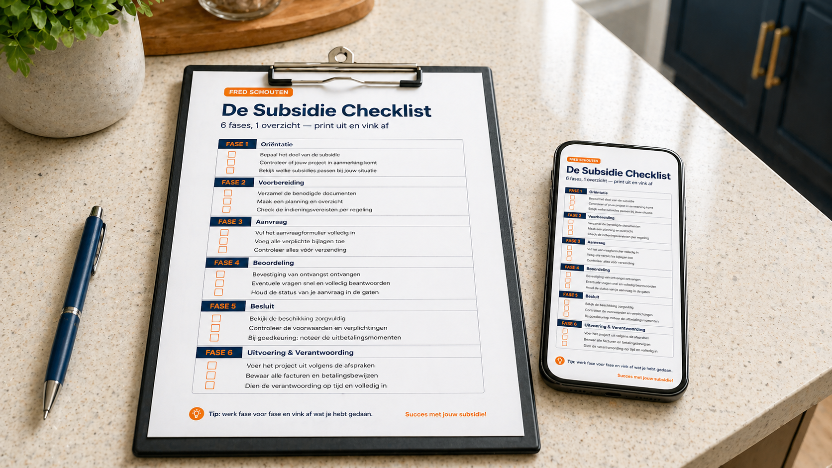 De Subsidie Checklist (PDF)