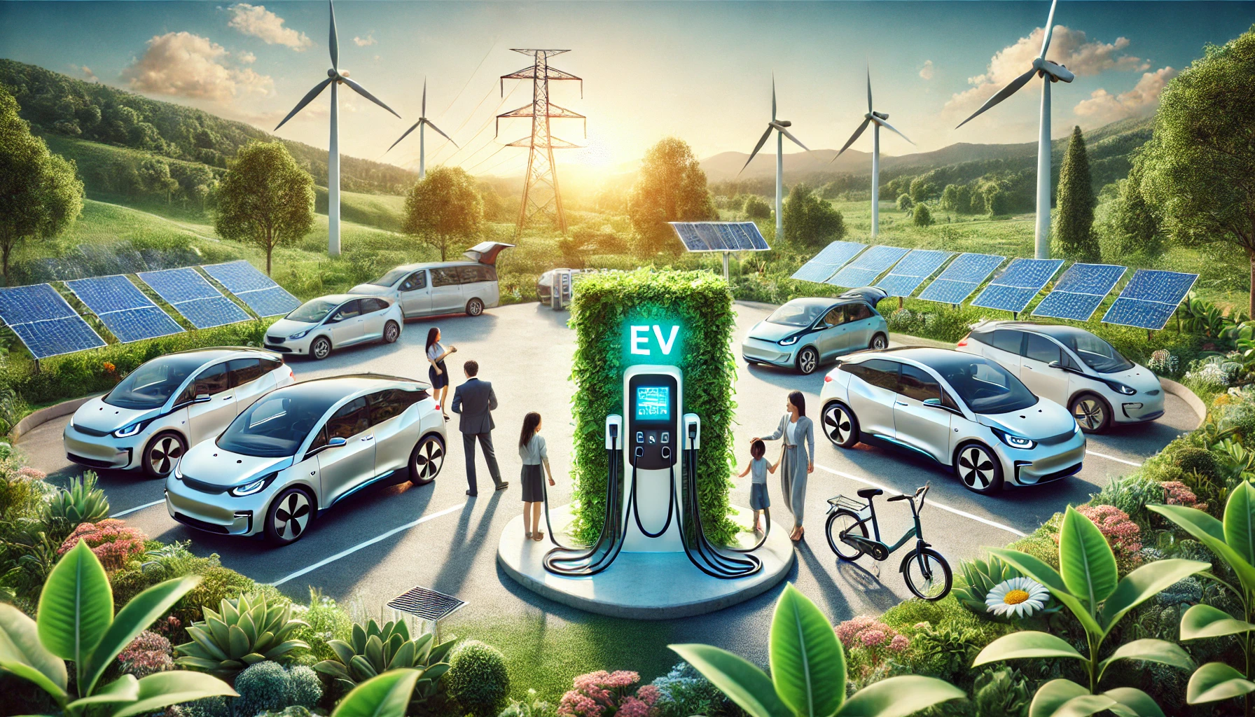 Sustainable EV charging infrastructure