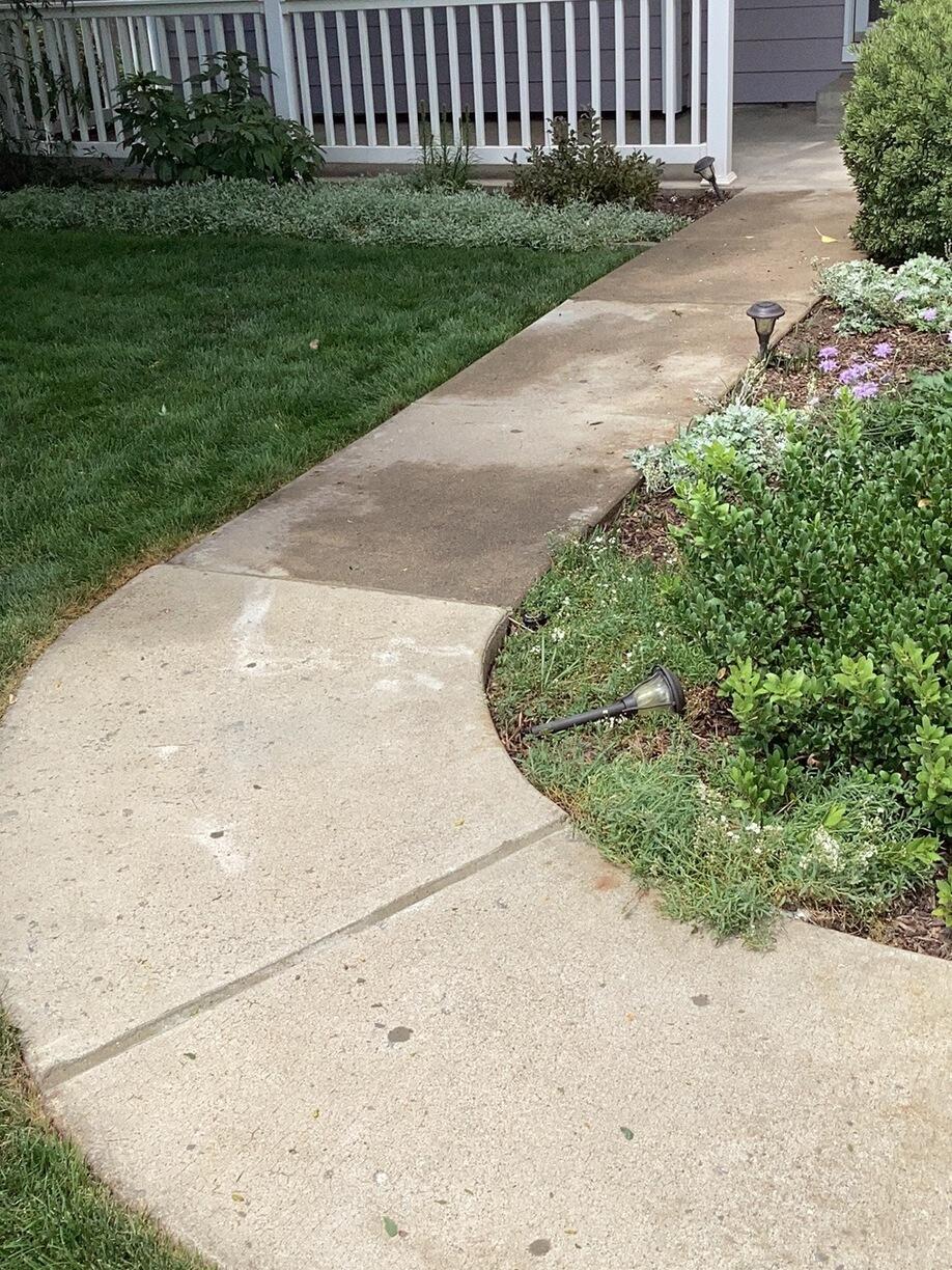 Walkway Joint Sealing - After
