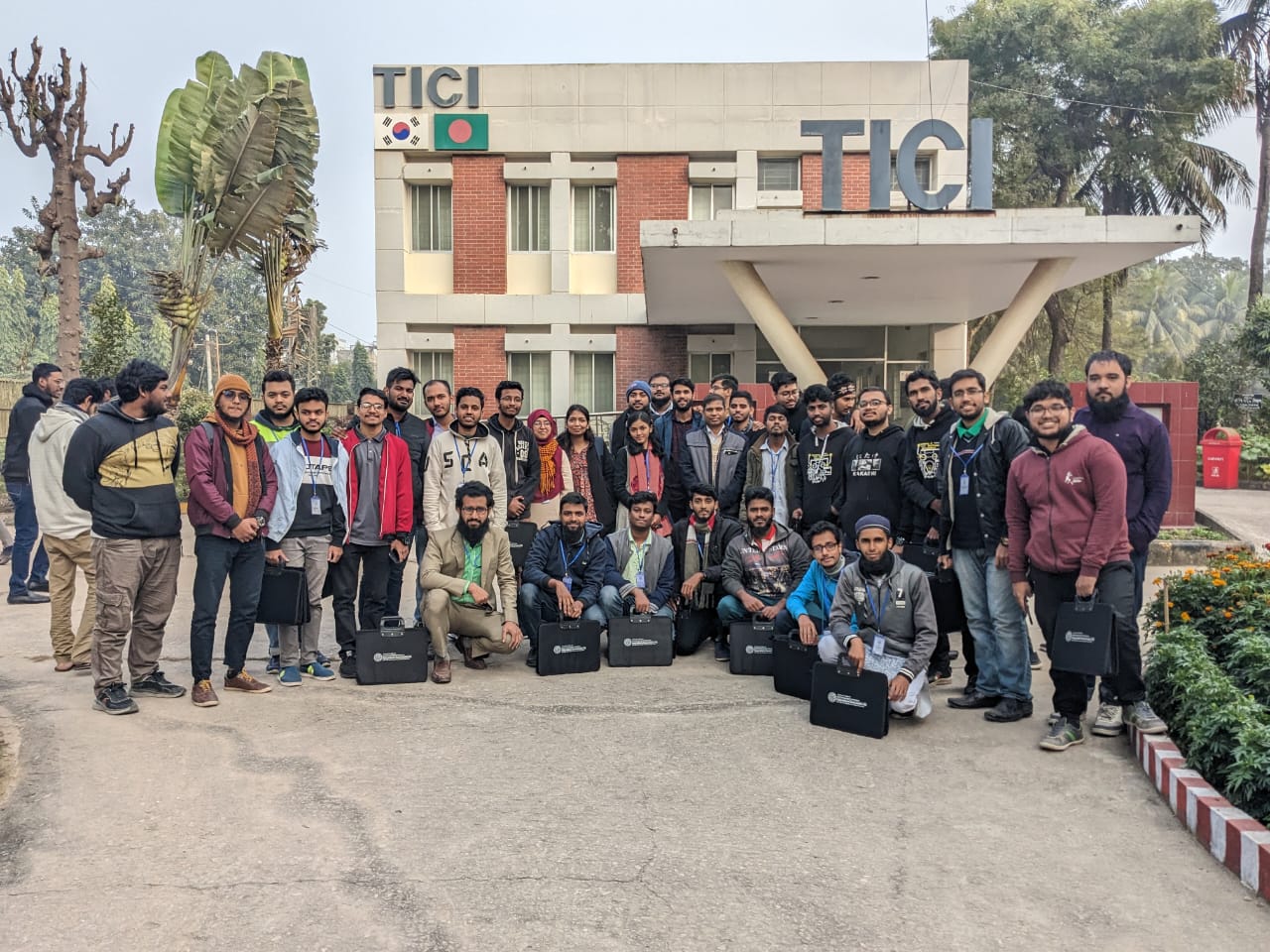 TICI Building Group Photo