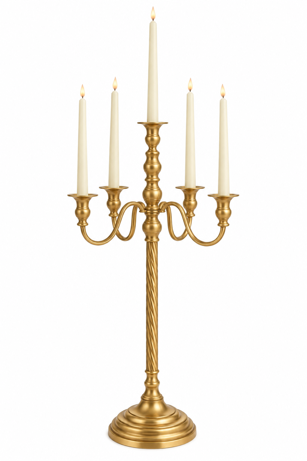 Table Top 28" 5 Candle Candelabra