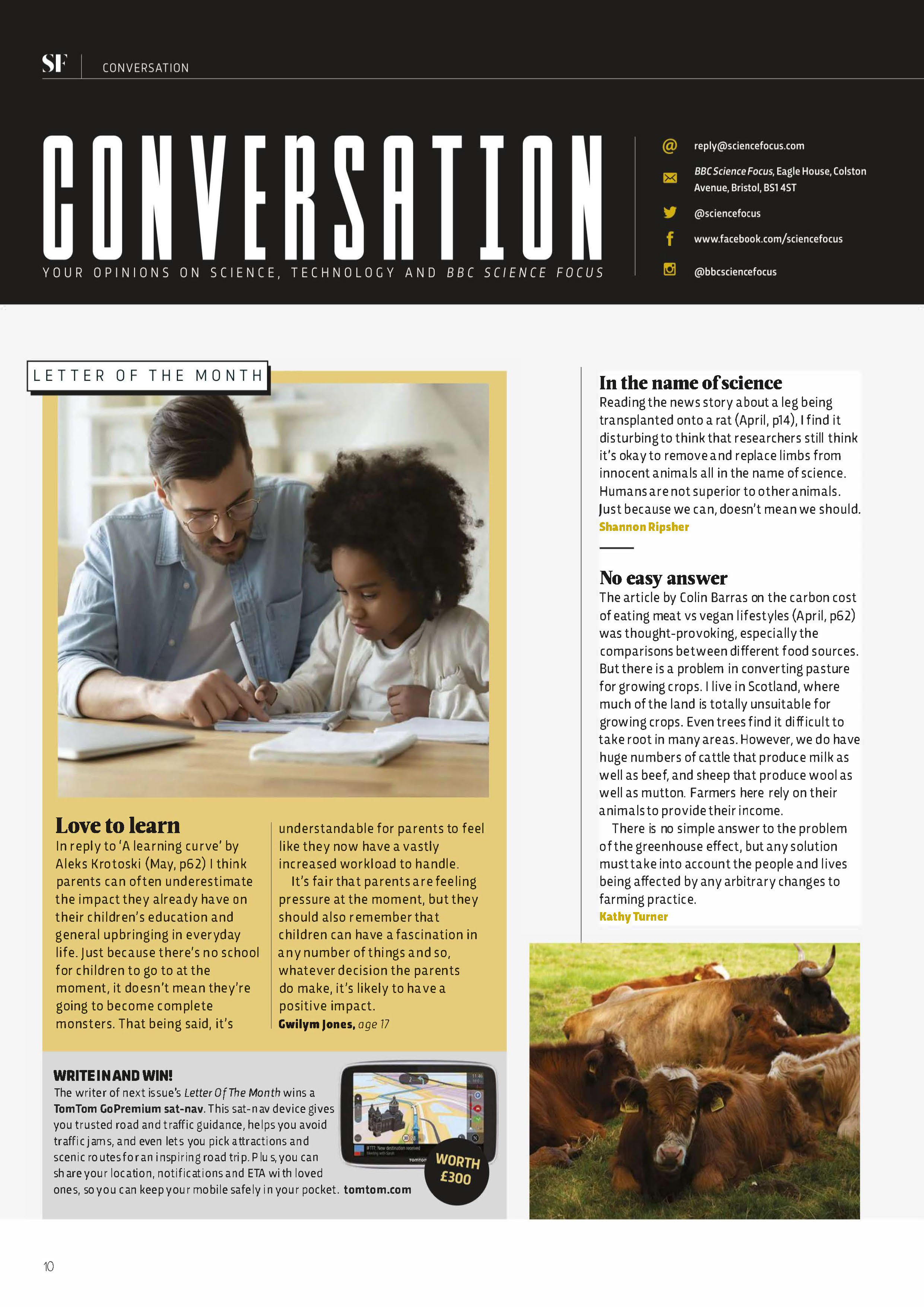Template 7 magazine page layout
