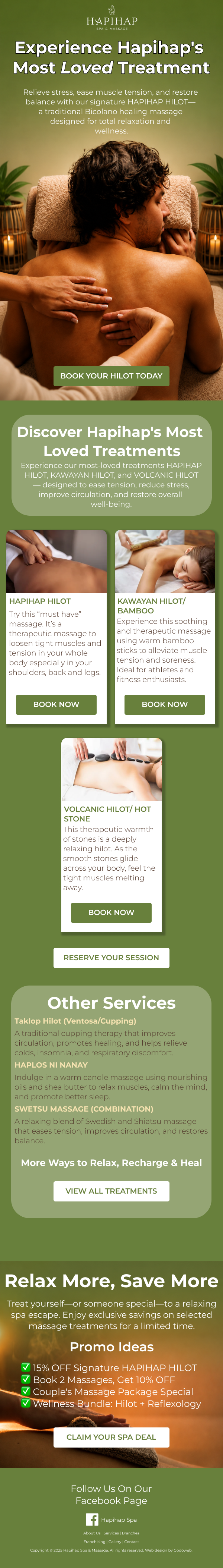 Hapihap - Spa Treatment