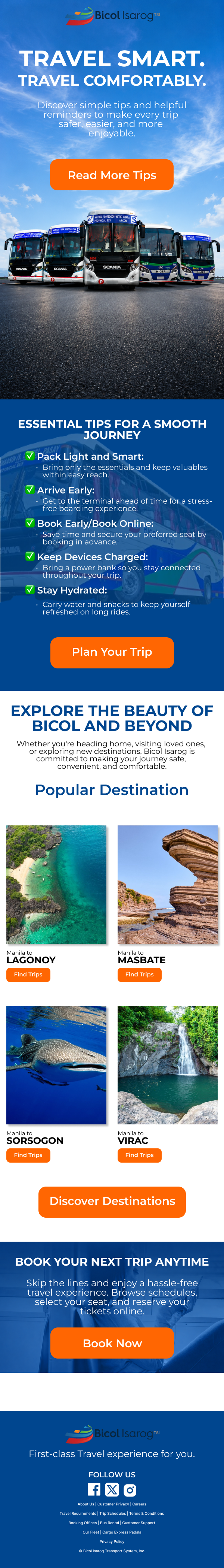 Bicol Isarong - Bus Travel Services