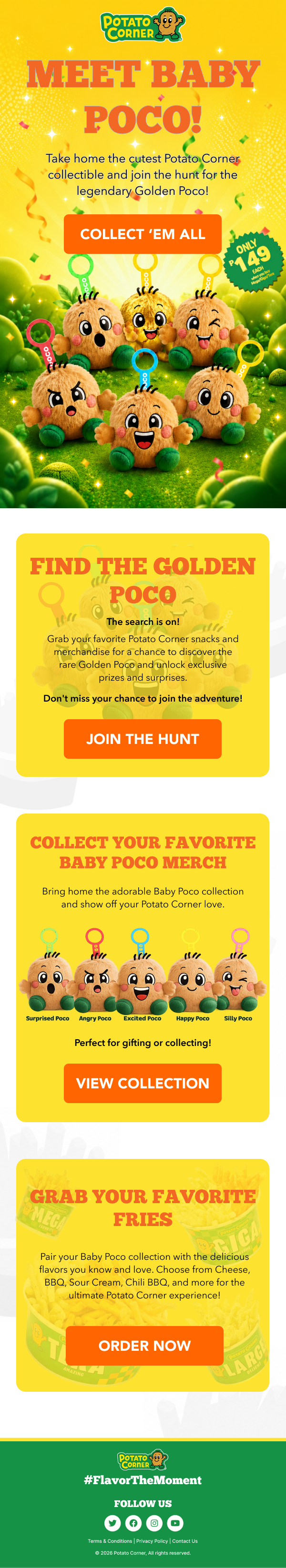 Potato Corner - Collectible Campaign