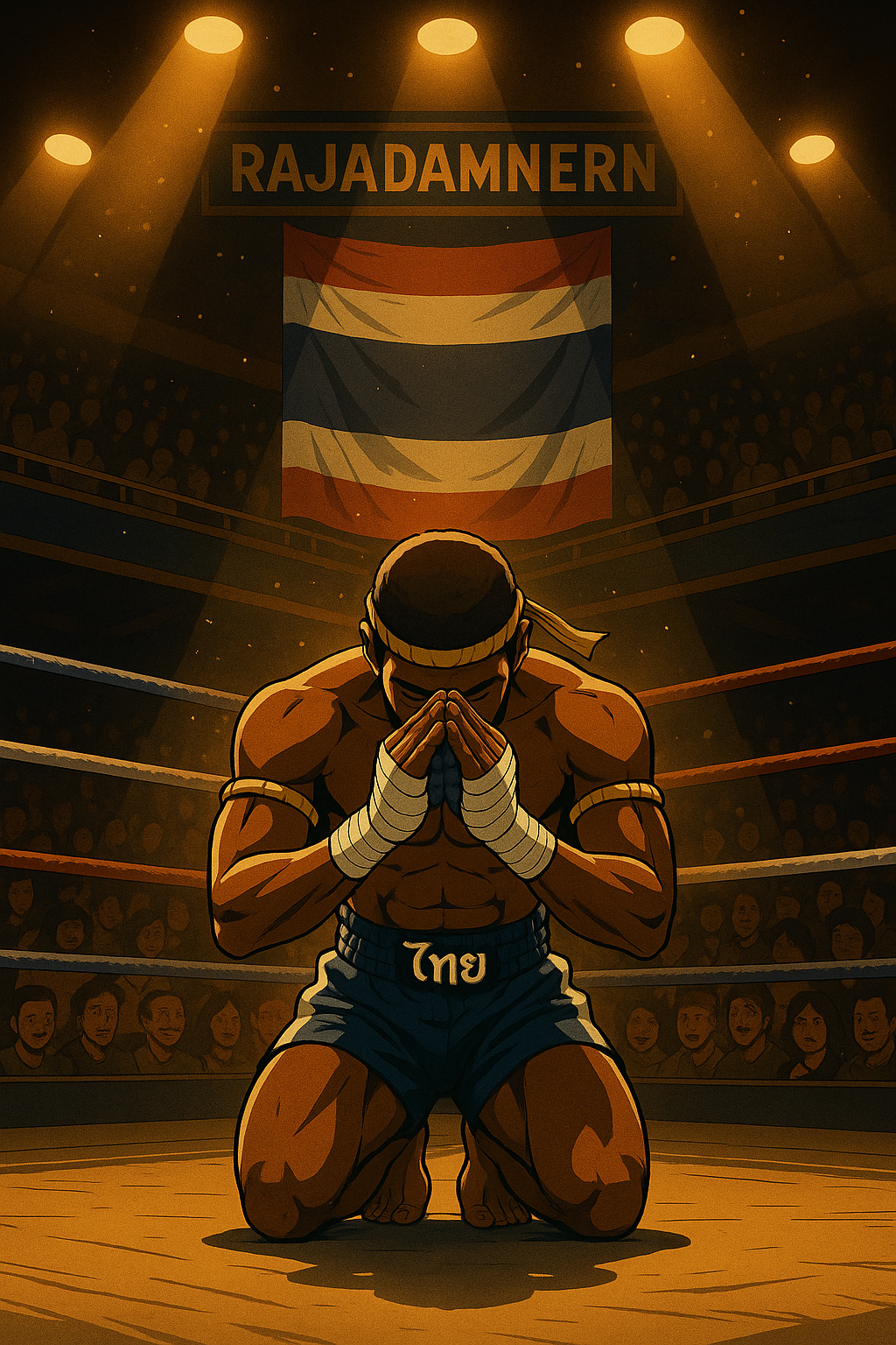 Rajadamnern Stadium - Thailand's greatest arena, where the lights shine on Ronnie