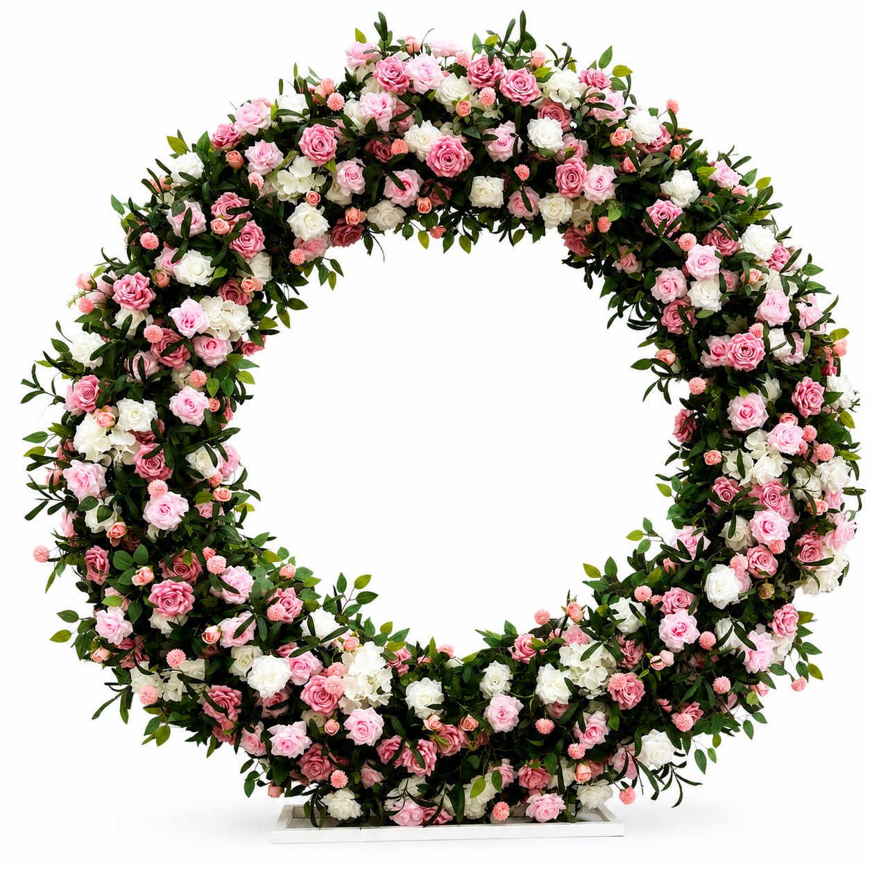The Blush Crescent Arches — wedding arch hire Hull