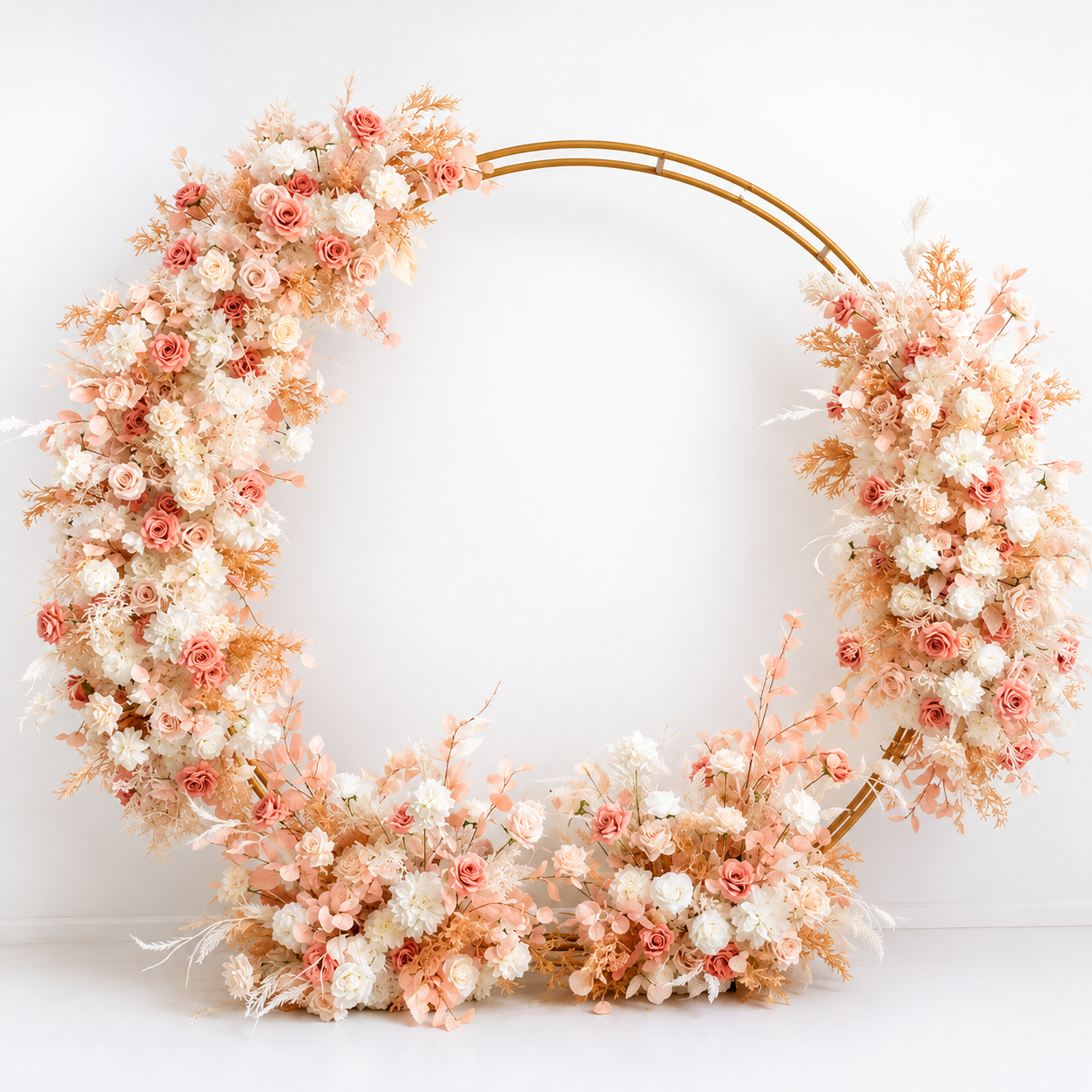 The Golden Halo Arch — wedding arch hire Hull