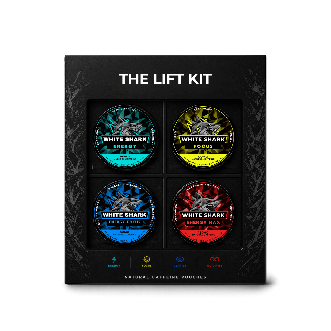 The Lift Kit — all four White Shark formulas in one box