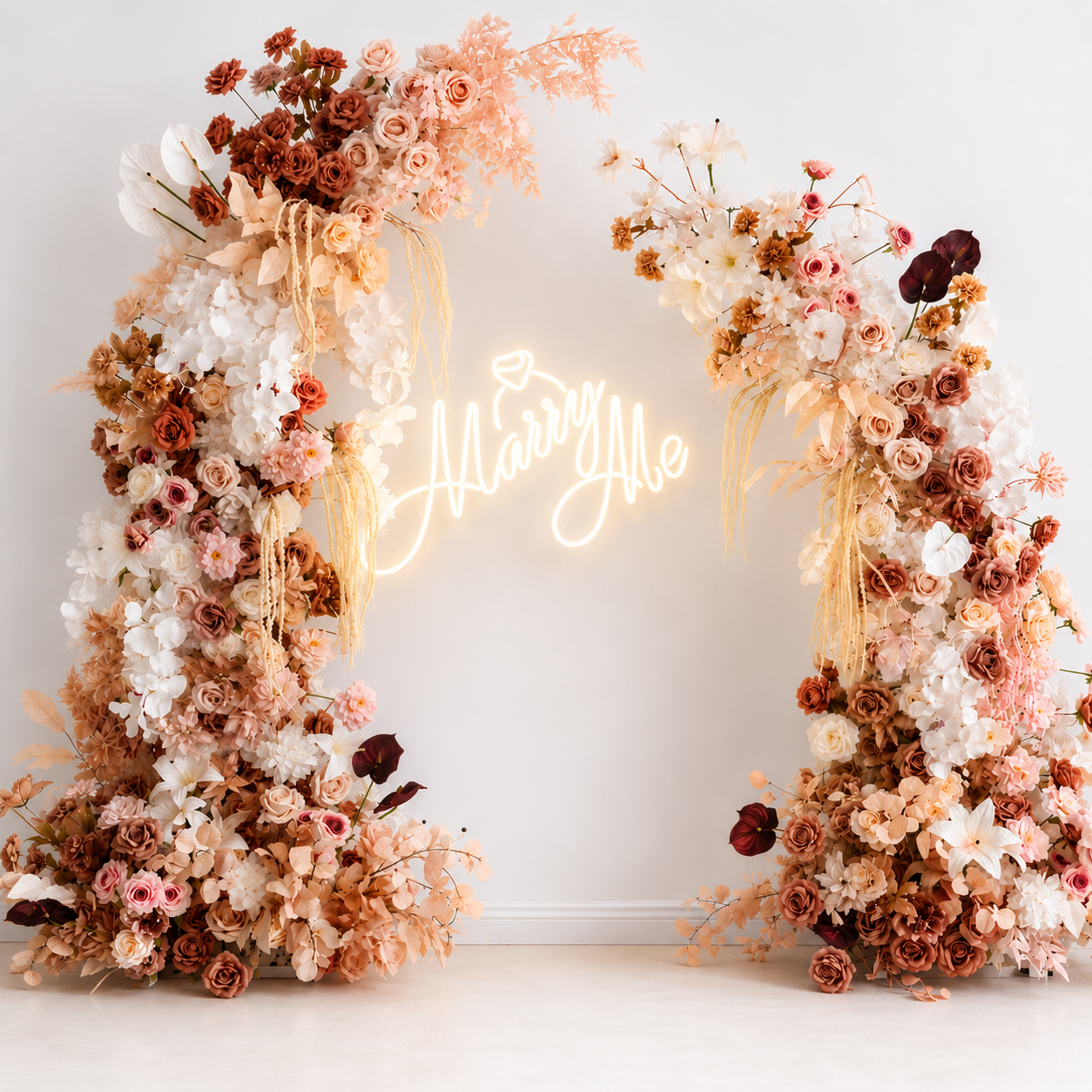 The Romance Moon Arch — wedding arch hire Hull