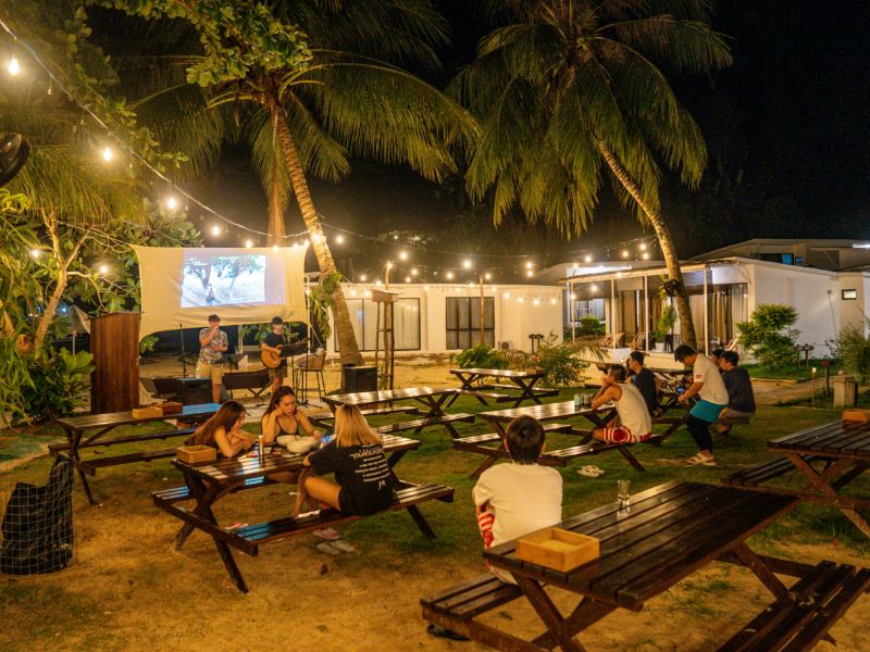 Night entertainment at The One Tenggol Island Resort