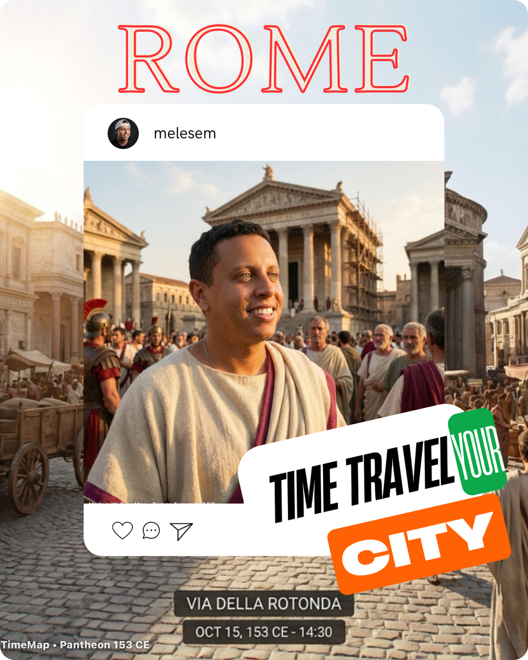 TimeMap Rome 153 CE