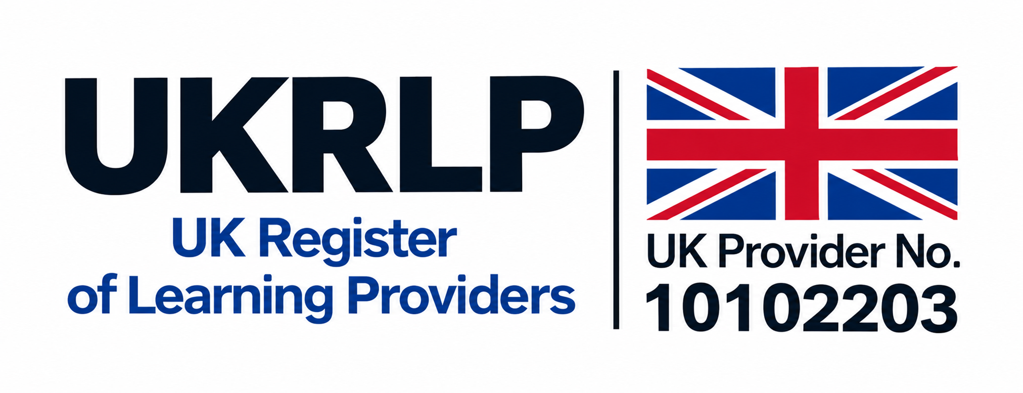 UK Register of Learning Providers, provider number 10102203