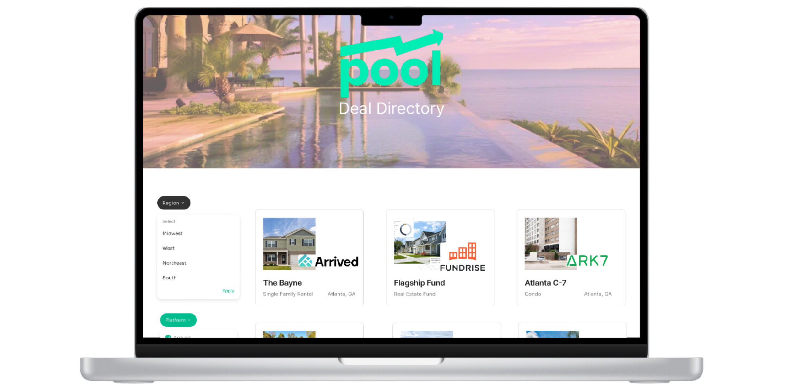 Pool Platform Preview