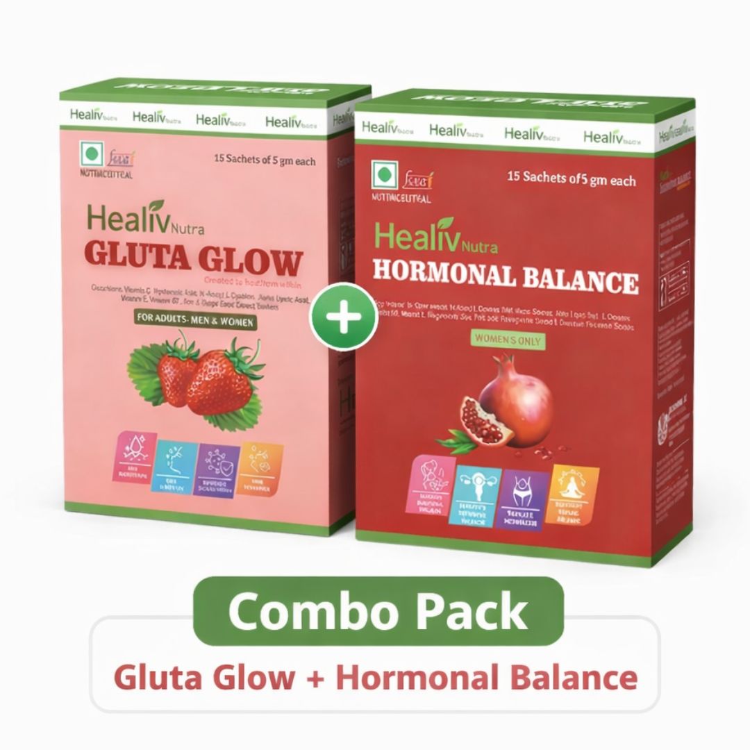 Healiv Nutra Glow & Balance Combo