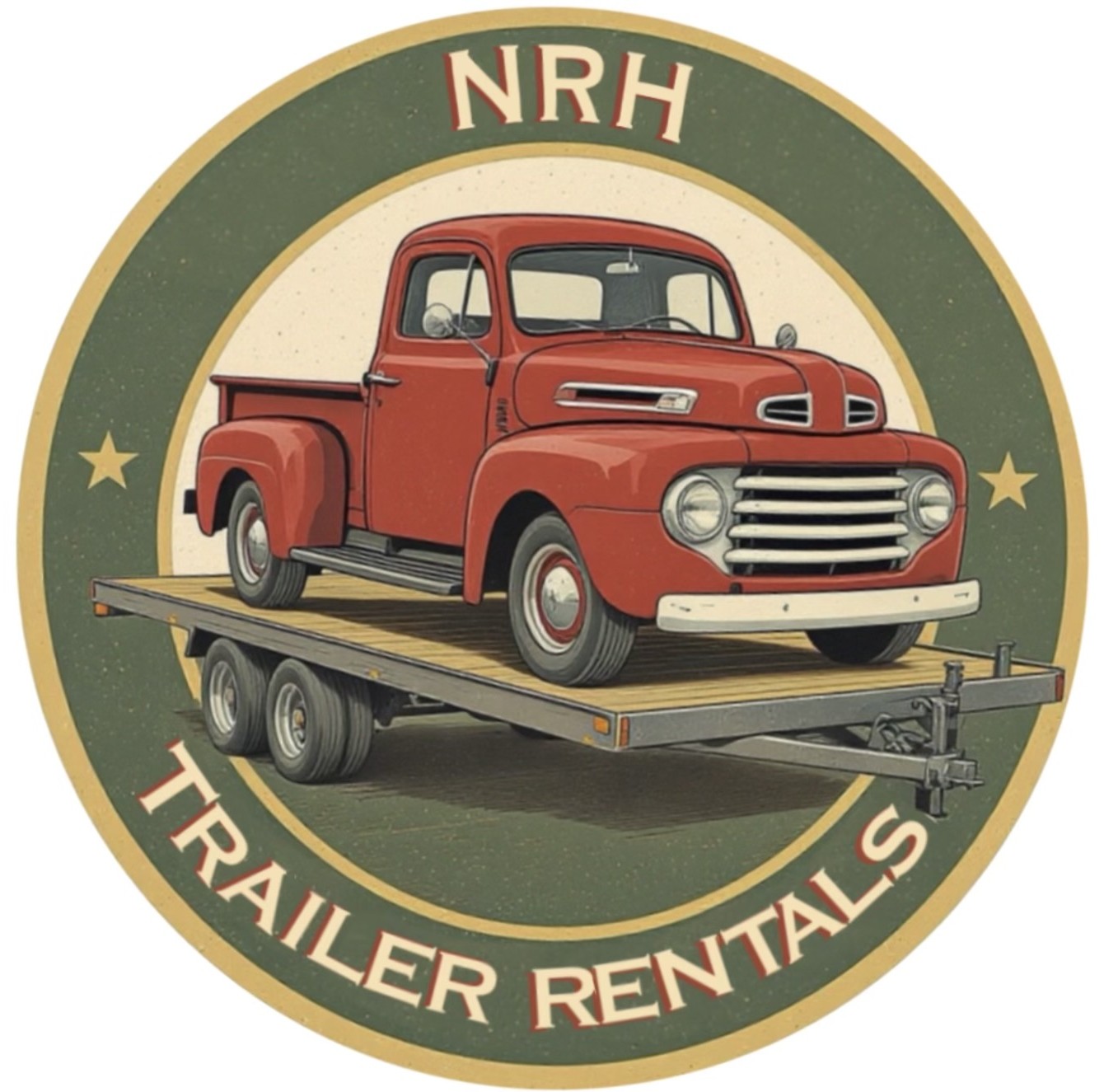 NRH Trailer rentals Logo