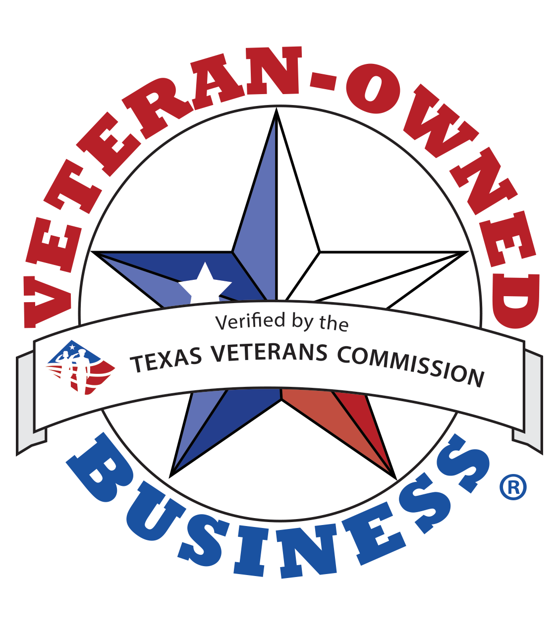 Veteran-Owned Business — Verified by the Texas Veterans Commission