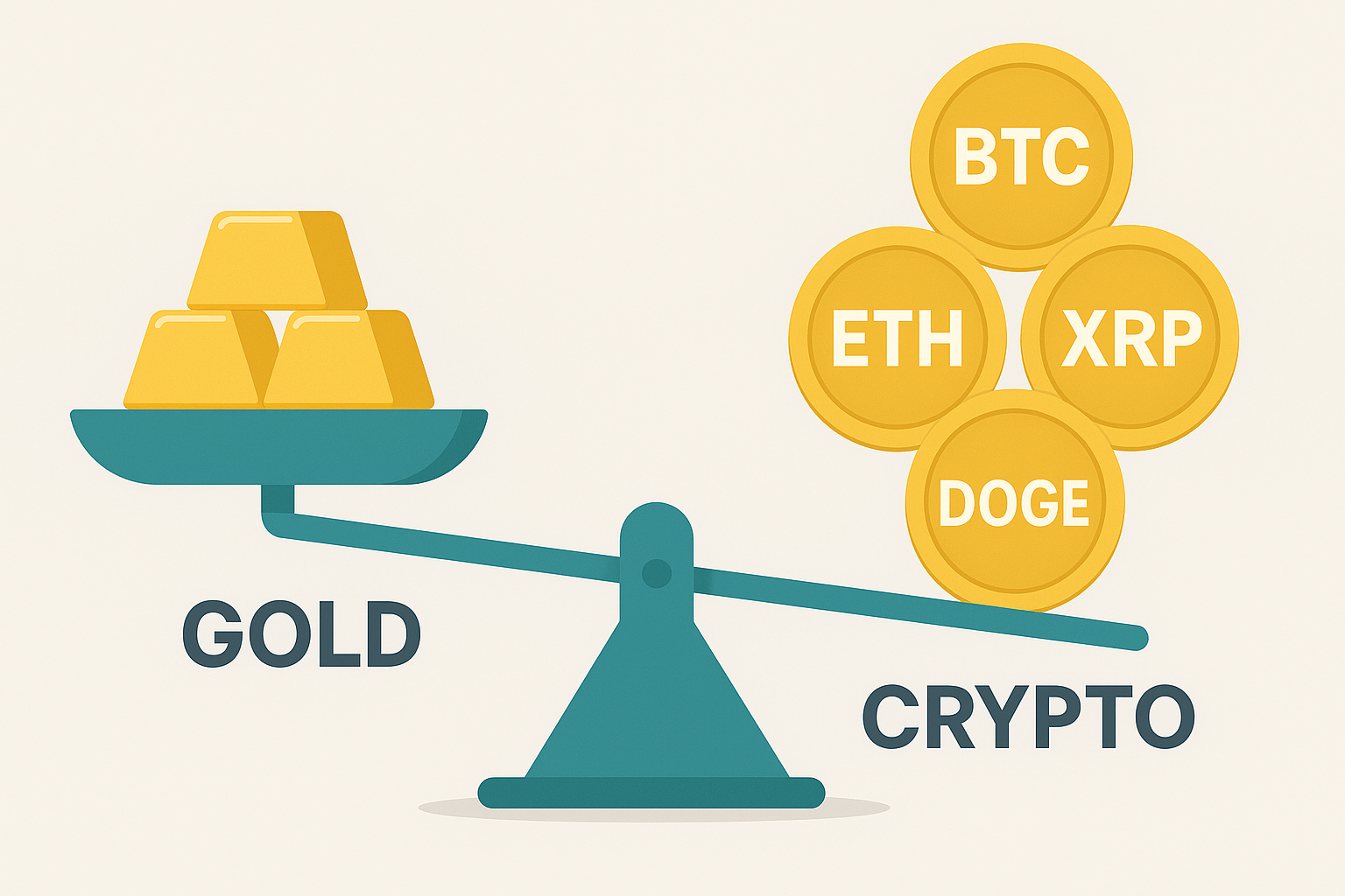 Vintage ETP - Bilanciamento tra oro fisico e crypto storiche