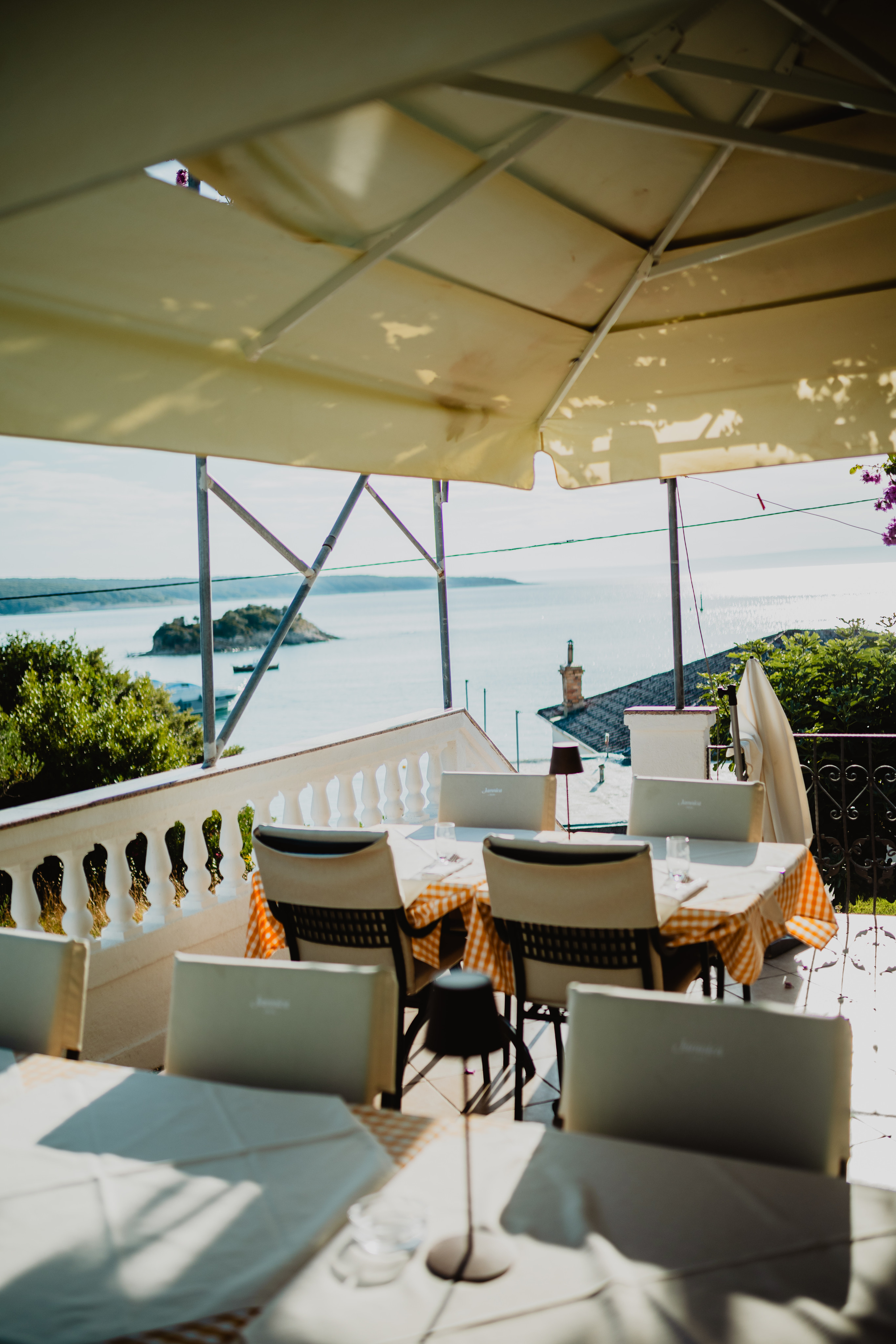 Terasa s pogledom na more