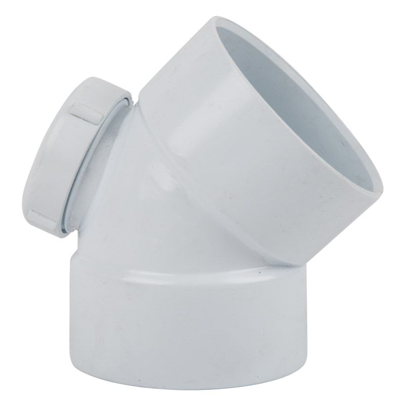 Waste Bend 45 Deg SV I.E 50mm SABS