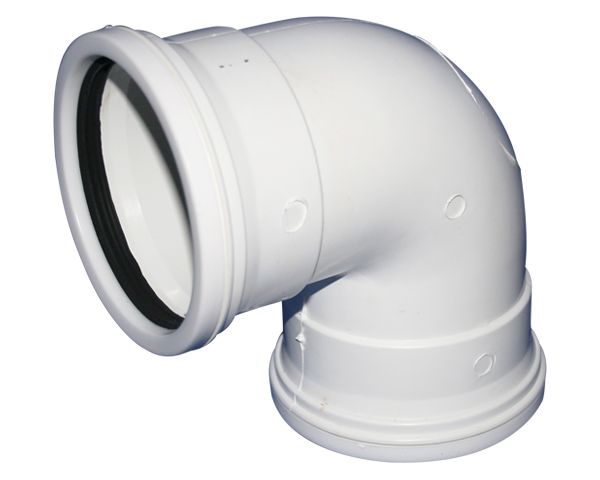 Waste Bend 87.5 Deg SV Plain 110mm SABS