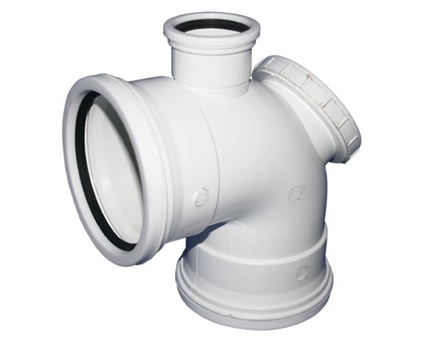 Waste Bend Vent Horn 87.5 Deg 110mm SABS
