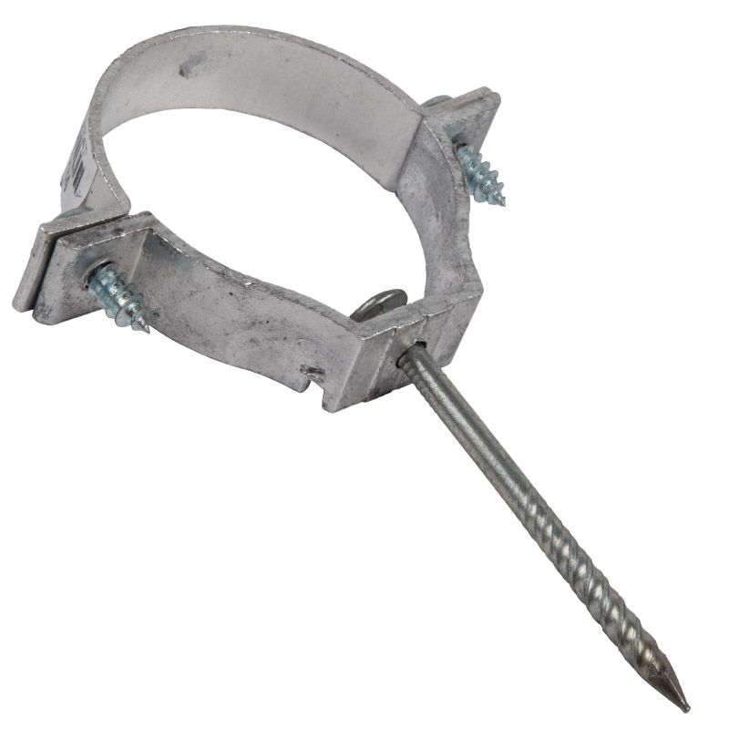 Waste Pipe Holder Batt Aluminium 50mm