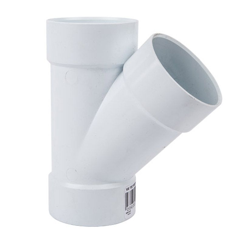 Waste Junction 45 Deg SV Plain 50mm SABS