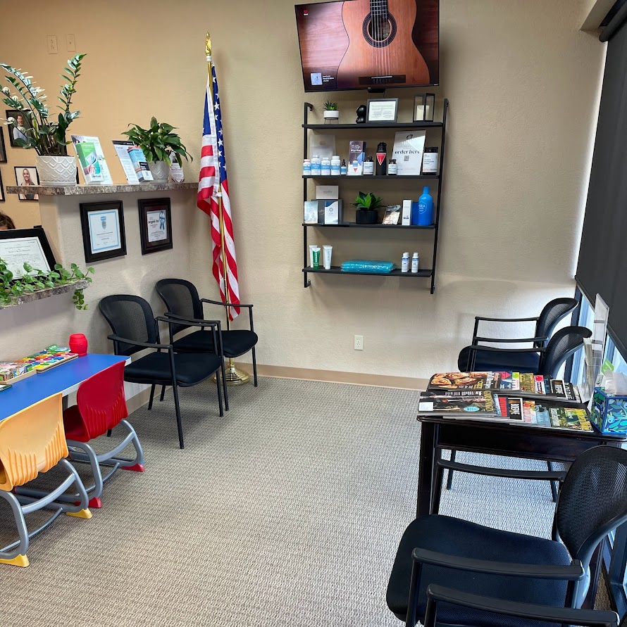 Comfortable and modern waiting area with seating