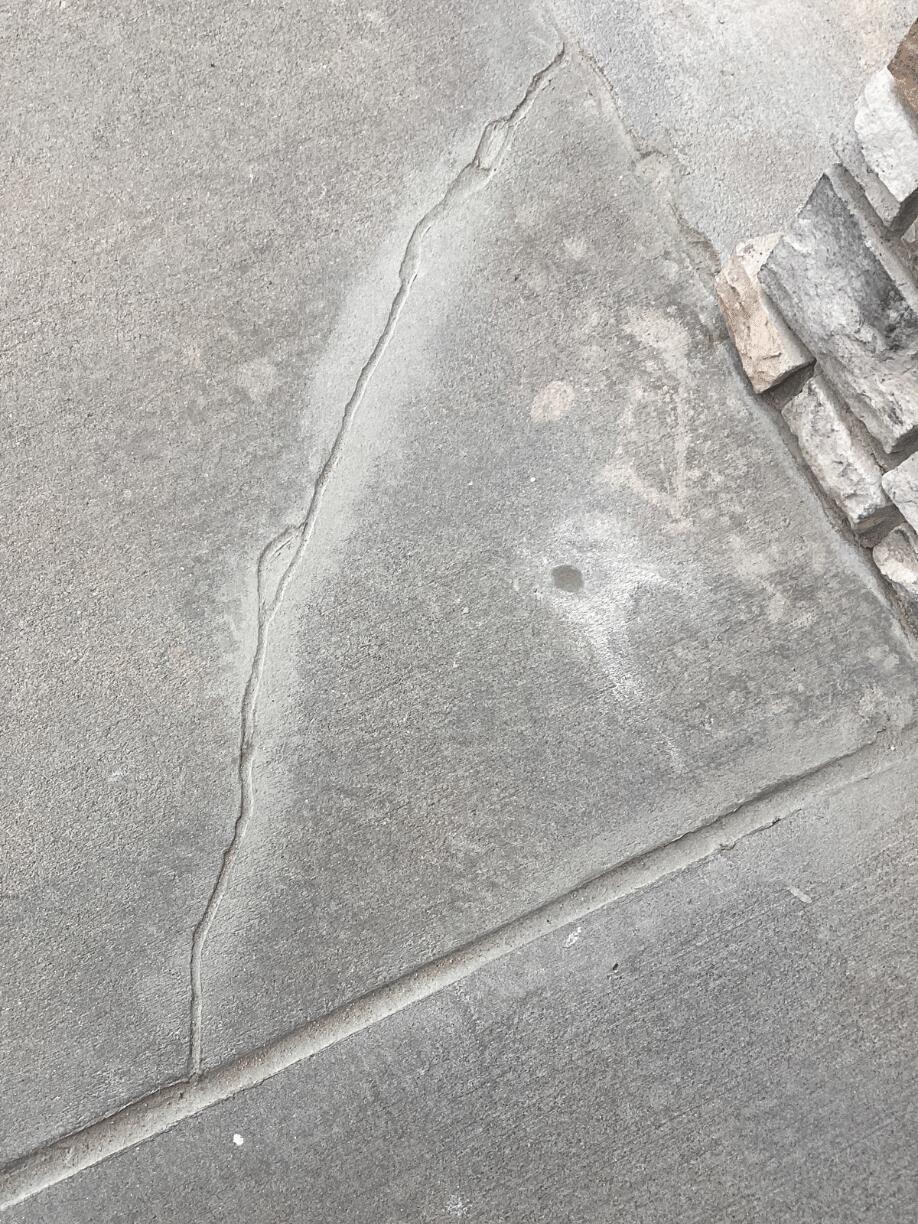 Walkway Crack Repair - After