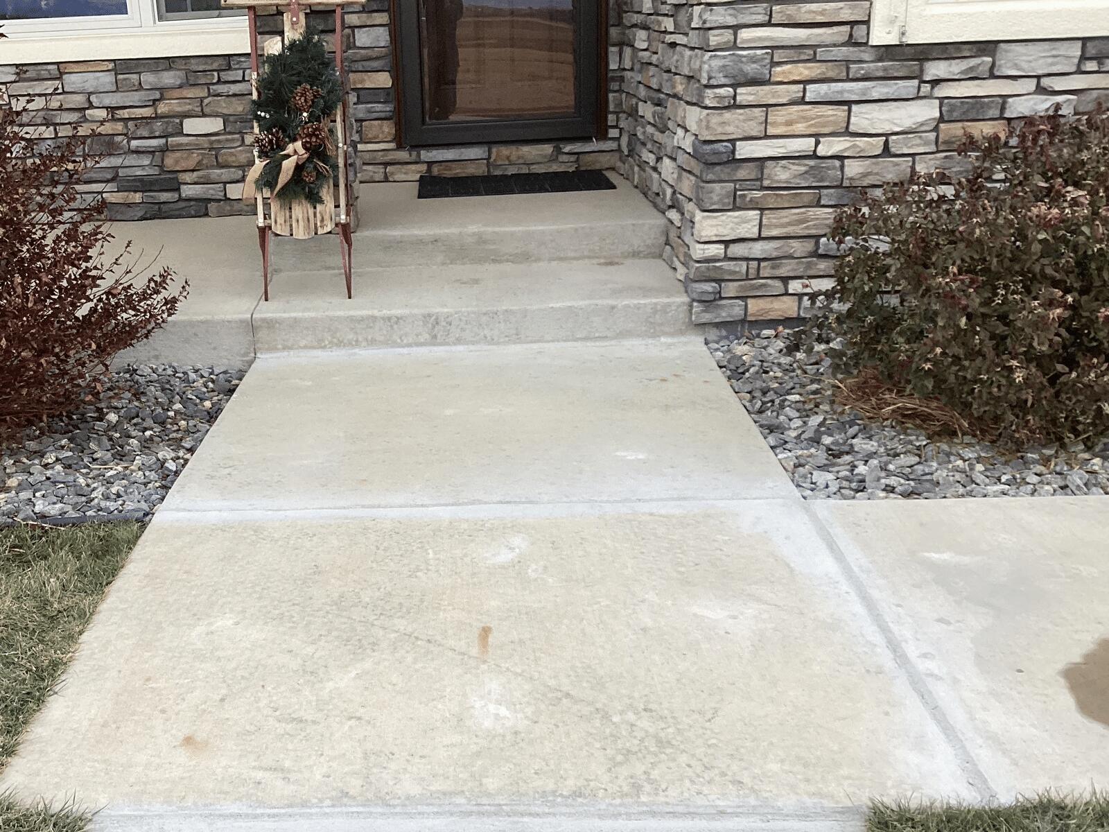 Walkway Joint Sealing - After