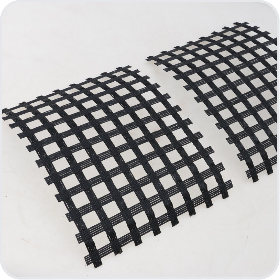 Warp Knitted Polyester Geogrid