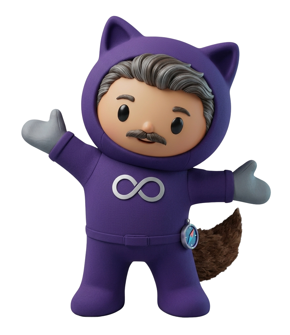 Einstein mascote em pose de boas-vindas