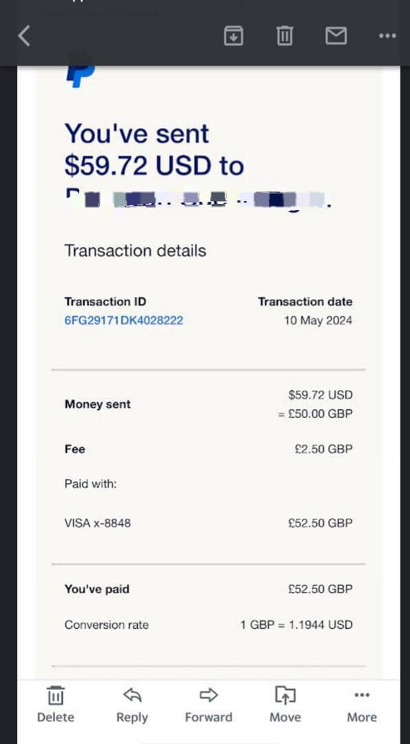 PayPal Transaction