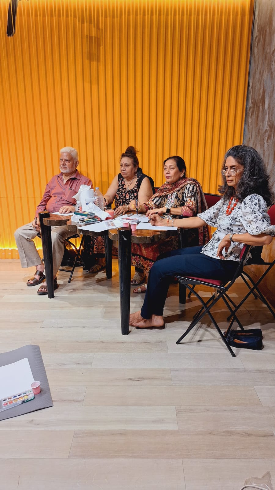 Professional panel discussion event